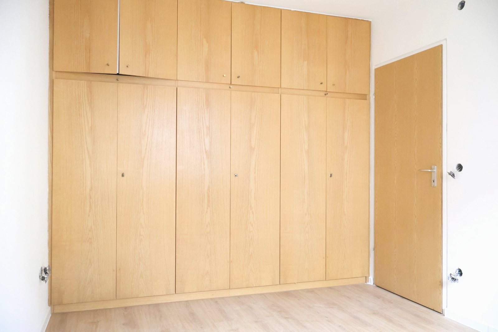 Einbauschrank im Schlafzimmer der Mietwohnung in Nürnberg St. Peter